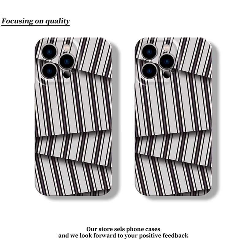 ไม่สม่ําเสมอสีดําเส้นเหมาะสําหรับ IQOO13 เคสโทรศัพท์ VIVO Cool IQOO12/11s Creative NEO10/9PRO ที่ไม่