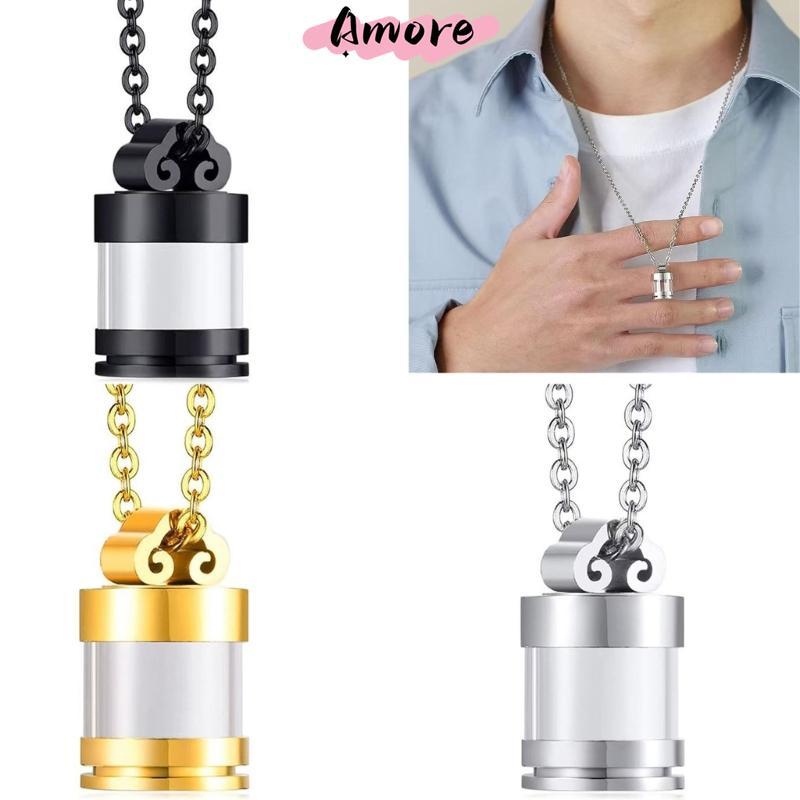 Amore Memorial Cremation Urn เครื่องประดับสัตว์เลี้ยง Cremation เครื่องประดับสร้อยคอ Creative Pet Cr