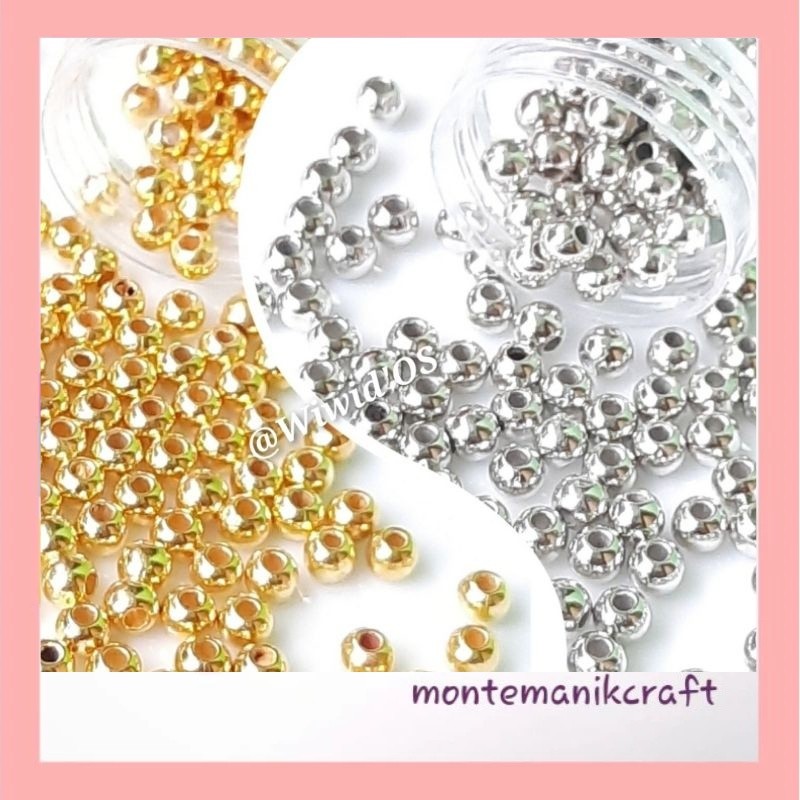 BEADS (7 gr) 4 MM MONTEMANIM CRAFT PEARL PAREL BEADS