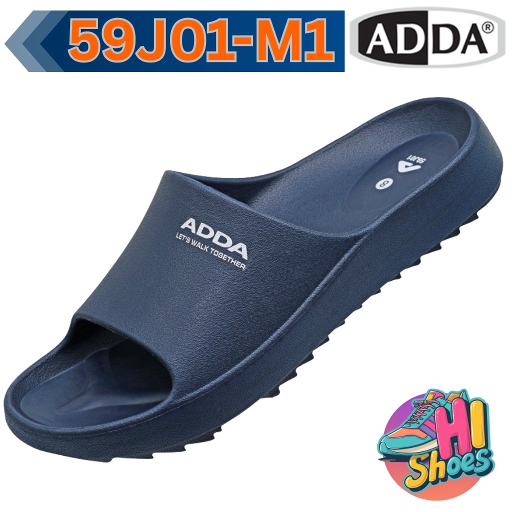 รองเท้าแตะแบบสวมผู้ชาย ADDA 59J01-M1 ไซส์ (7-10) นุ่มกระชับเท้า