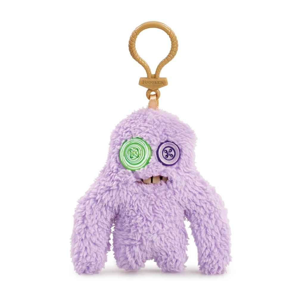 Fuggler Fuggler Keyring Keyring 2nd edition Sasquoosh Purple Fuzzy Sasquoosh - พวงกุญแจ Fuzzy สีม่วง