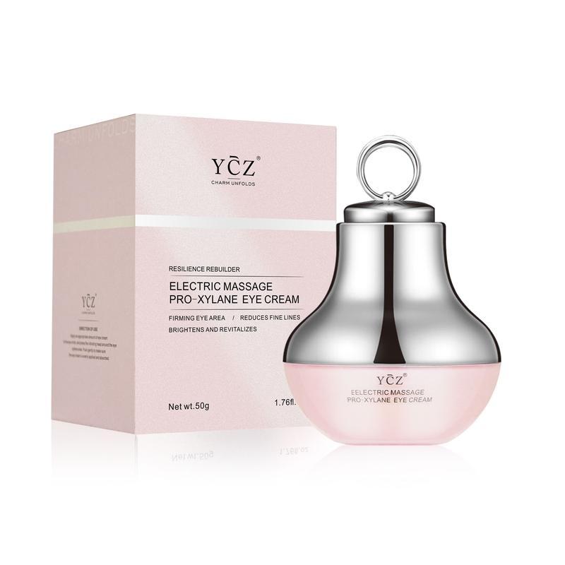YCZ Electric Massage Eye Cream Against Dark Eye Circles - Firming & Smoothing Care สําหรับริ้วรอยที่