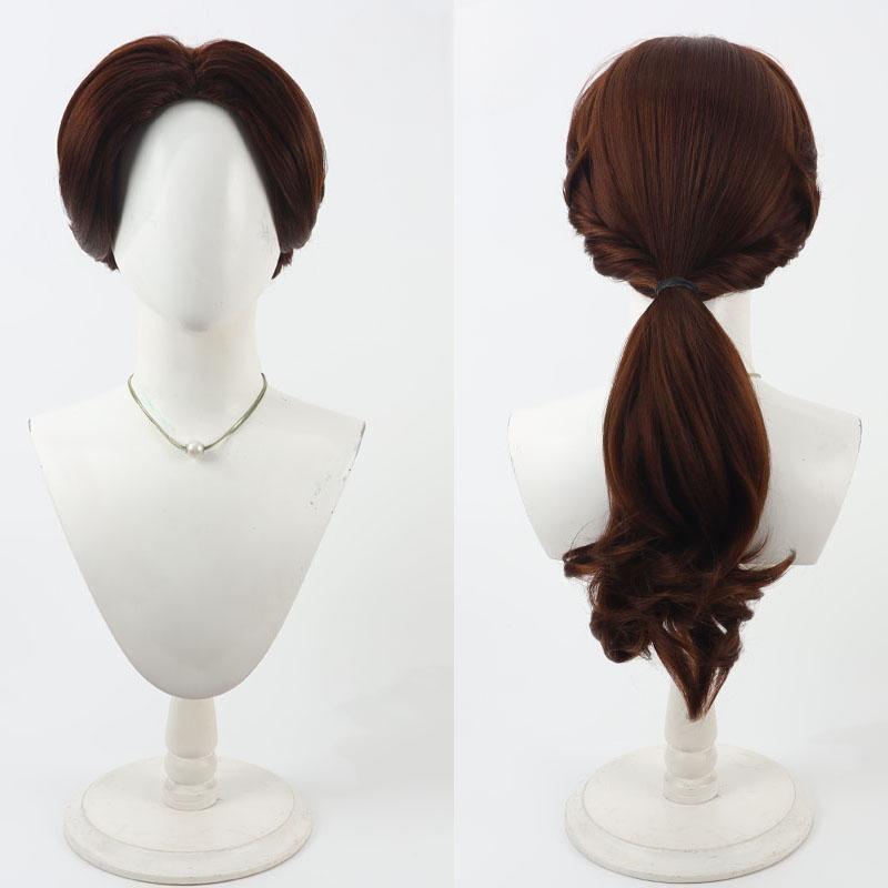 Natsuki Subaru Cosplay Wig Hollywood Outfit Heat Resistant Synthetic Hair