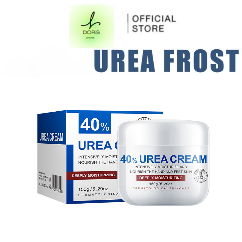 Dorisครีมยูเรีย มีส่วนผสมของยูเรียมากถึง 40% เปอร์เซ็นต์ แก้ปัญหาผิวแห้งคัน ให้ความชุ่มชื้น ต่อต้านการอบแห้ง 150g