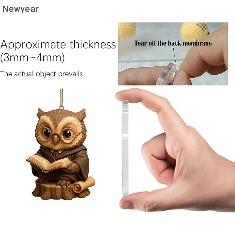 [VJW] ปฏิทินจุตินกฮูก 2025 – ปฏิทินนับถอยหลังคริสต์มาส 24 วันพร้อมตุ๊กตานกฮูกขนาดเล็ก ชุดของขวัญตกแต