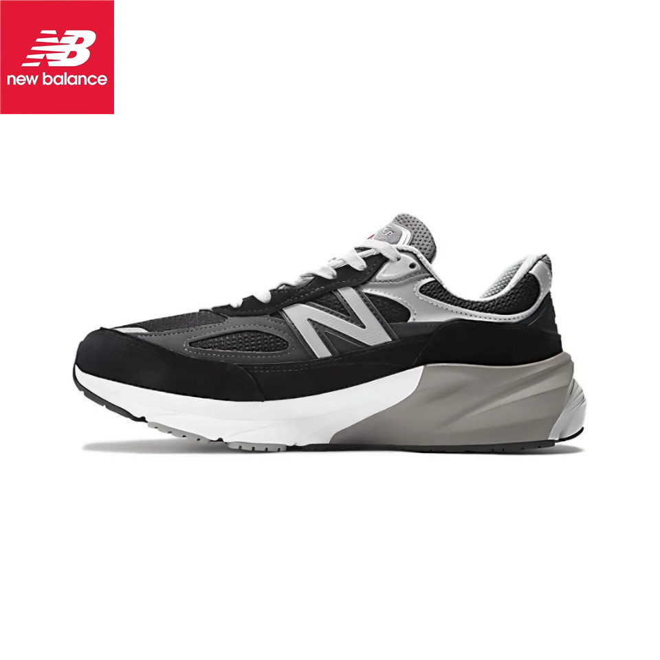 【ของแท้ 100%】New Balance NB 990 V6 M990BK6 Unisex Sneakers