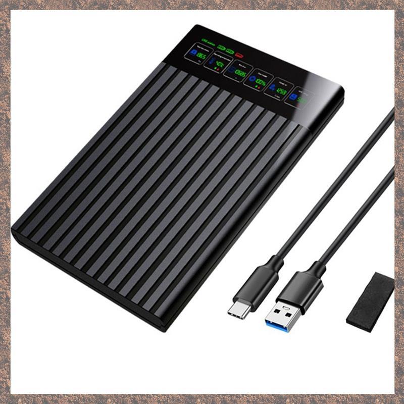 [CVD] กล่องใส่ HDD 2.5 นิ้วไปยัง USB3.1 กล่องใส่ฮาร์ดไดรฟ์ภายนอก 6Gbps HDD SSD กล่องใส่ฮาร์ดไดรฟ์สําหรับ PC