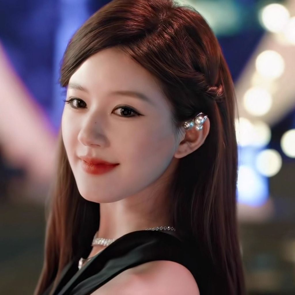 Xu Me พราว Xu Yan Zhao Lusi ไข่มุกหูคลิปหญิงหูกระดูกคลิปต่างหูไม่มีหู Pierced Hook Xu Gaxuan Xu Yanz