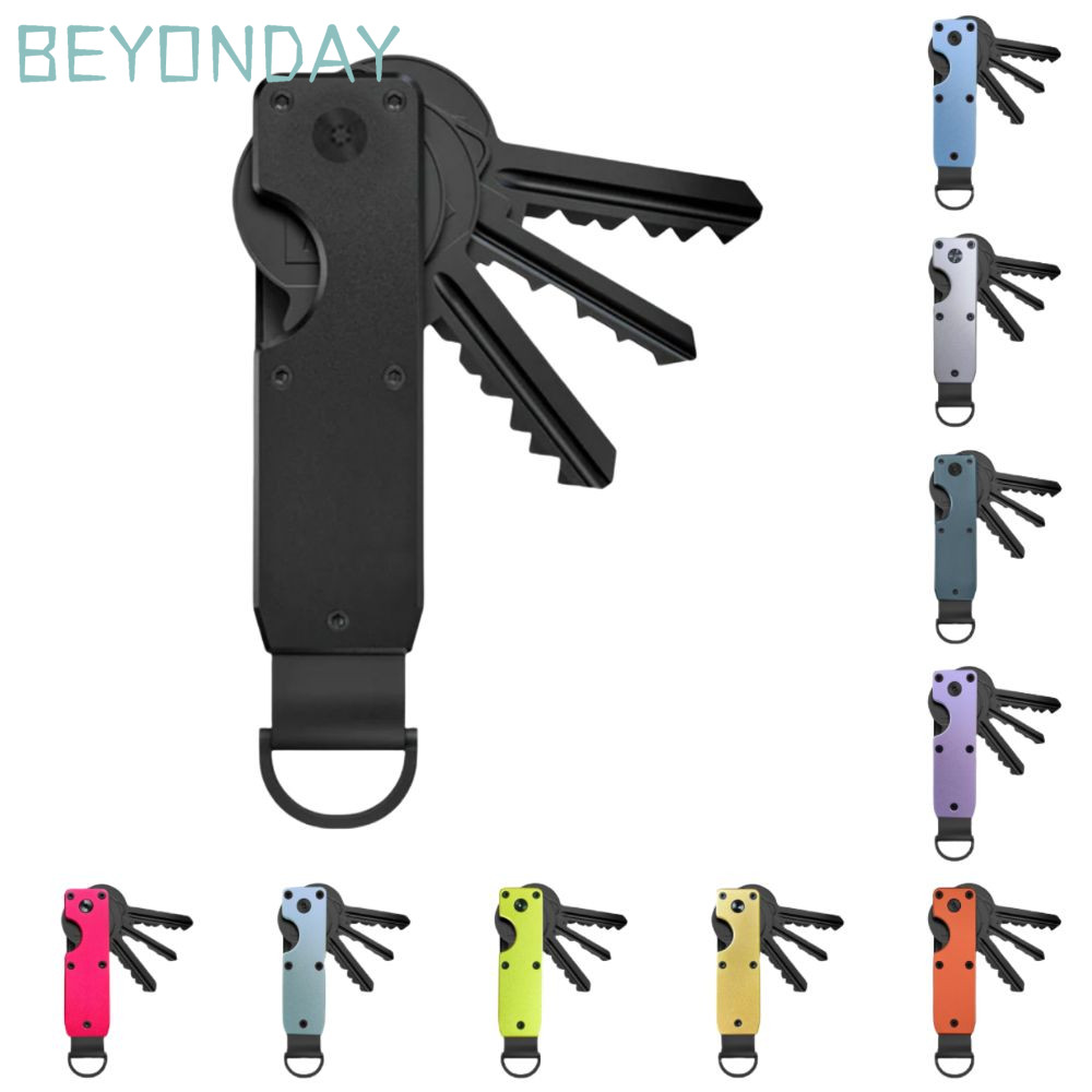 GUOGUA Key Holder, Minimalist with ไขควง Key Organizer, Smart Holds 2-6 Keys Metal Keys Bag for Keys