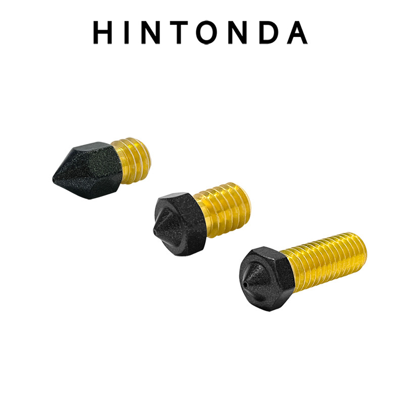 3D เครื่องพิมพ์หัวฉีดหัวฉีด MK8 E3D V6 Volcano Volcano หัวฉีดเทฟลอนเทฟลอนเคลือบเทฟลอน