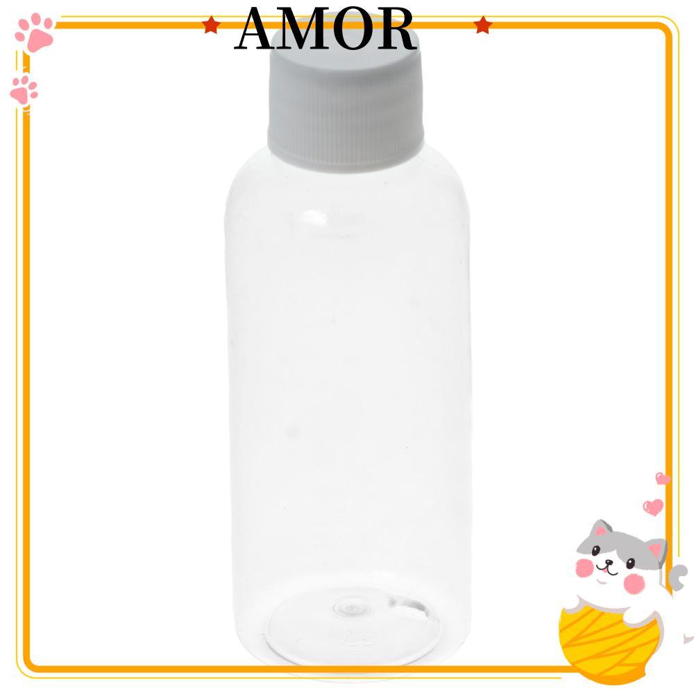 AMOR 10 ชิ้น Ginger Shot ขวด Freezable 60ml พร้อมหมวก Wellness Juice Shot ขวดรีฟิล