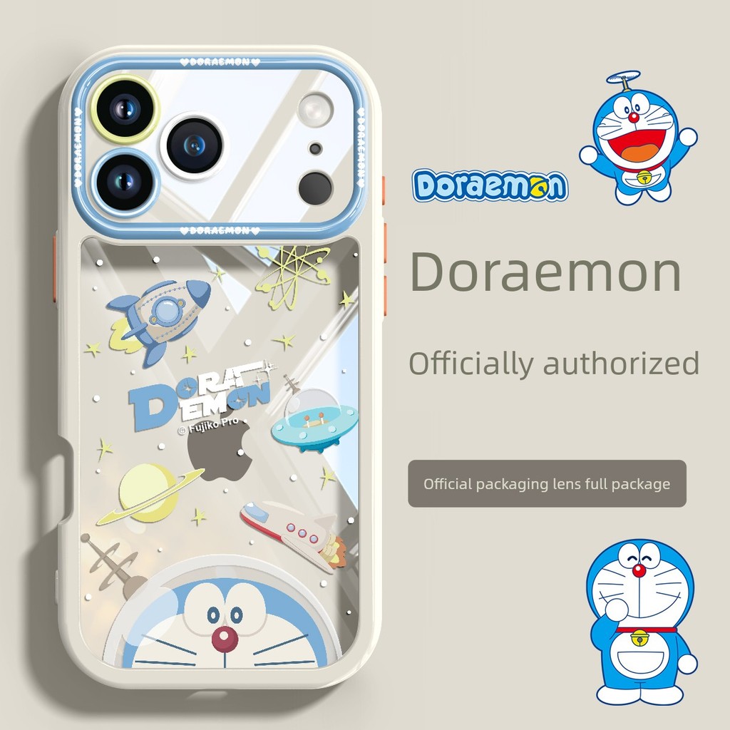 whale indeed iphone 15 plus ผ่อน 0% เคสโทรศัพท์มือถือยี่ห้อ Doraemon ของแท้สำหรับ IPhone 17promax รุ