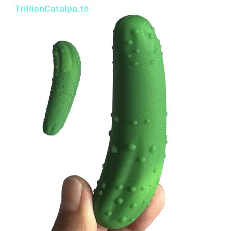 TrillionCatalpa ซิลิโคนขวดแตงกวา Stopper Wine Cork ยืดหยุ่นปิดผนึกแตงกวาเบียร์แชมเปญไวน์ Cork Plug Bar ขวดแชมเปญ Cork TH
