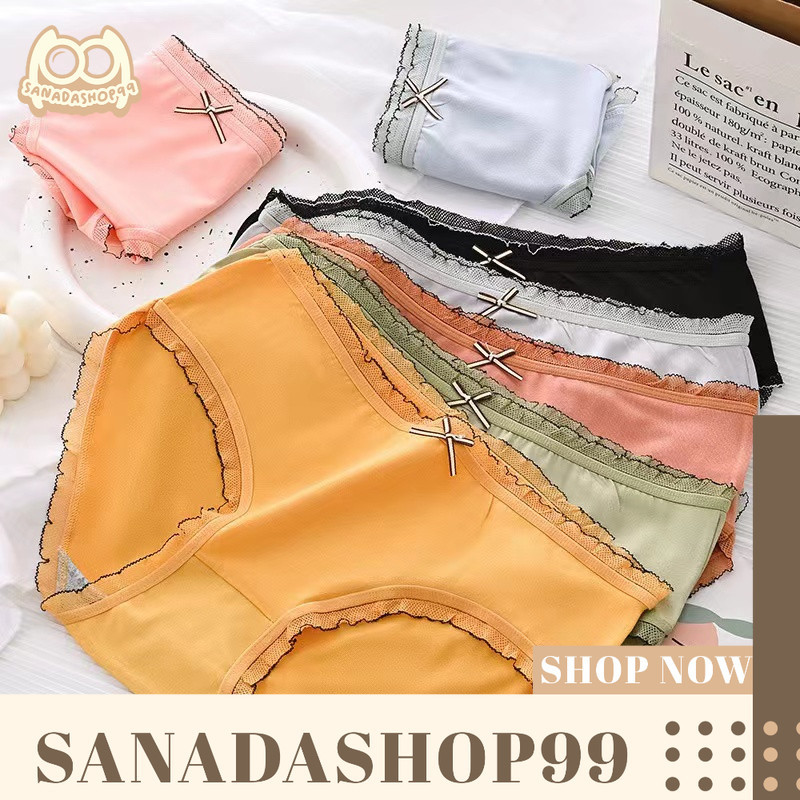 KATUN (CD08) ชุดชั้นในผ้าฝ้ายนําเข้าคุณภาพสูง CD-HU07