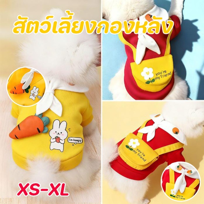 แฟชั่นฤดูใบไม้ร่วง และฤดูหนาว สําหรับสุนัข ชุดสัตว์เลี้ยง ให้ความอบอุ่น ชุดกันขน