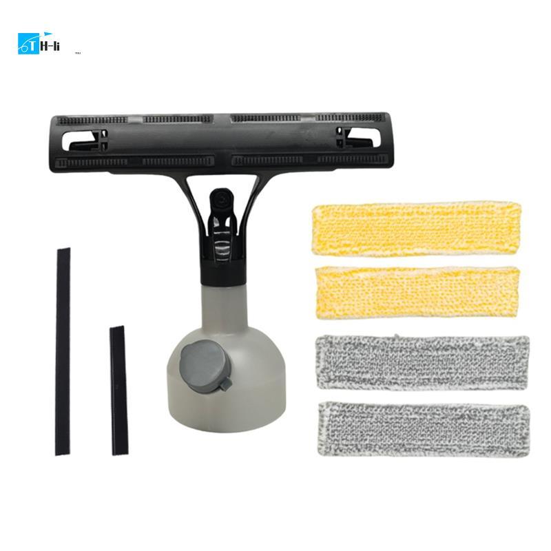THJ4For WV1 WV2 WV3 WV5 WV7 น้ํายาล้างหน้าต่างอะไหล่-ขวด, Mop Pad Scraper ชุดเครื่องทําความสะอาดหน้า