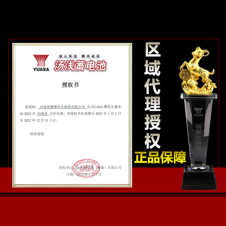 YUASA YUASA แบตเตอรี่รถจักรยานยนต์ GYTX14-BS BS 12YTX1400S 700/800GS F650 Take F