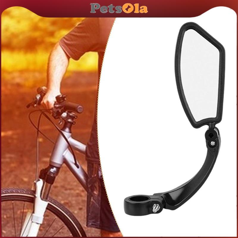 [เล็กกระทัดรัด] กระจกจักรยานมือจับติดกระจกมองหลังจักรยานหมุนได้สําหรับขี่รถจักรยานยนต์ - รูปที่ 7