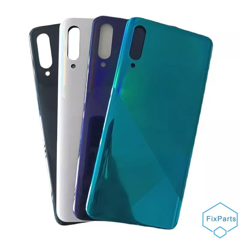 ฝาหลังแบตเตอรี่ด้านหลังด้านหลังแผงเปลี่ยนสําหรับ Samsung Galaxy A30S A307 SM-A307FN A307G