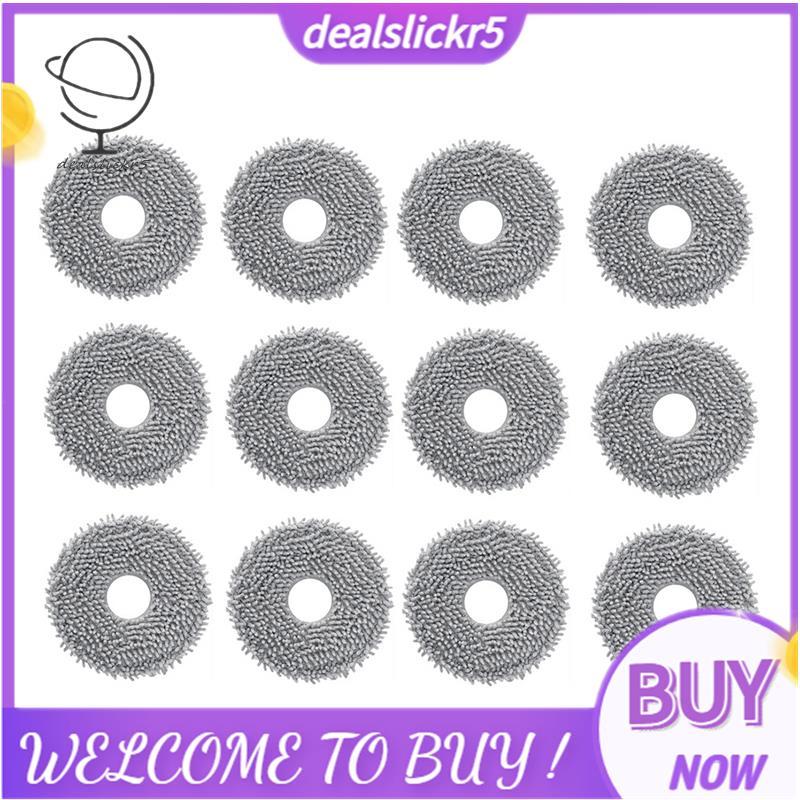 เศษผ้าทําความสะอาด 12 ชิ้นสําหรับ Qrevo 5AE / Qrevo C / Qrevo C Pro / Qrevo Curv 2 Pro หุ่นยนต์ดูดฝุ