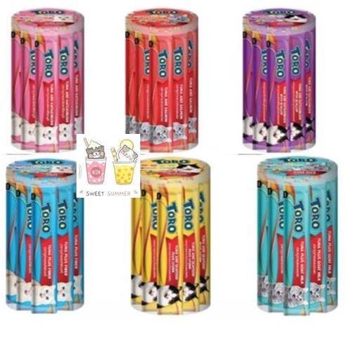 New Toro Toro ขนมแมว Toro Toro ขนาด 15g x 36 ซอง (กระปุก)