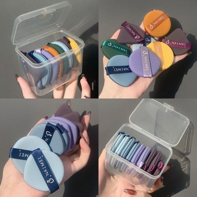 7Douyin Festive Star Air垫 Powder Powder Beauty Makeup Eggcake Flake Trouble Powder Egged Powder Budg