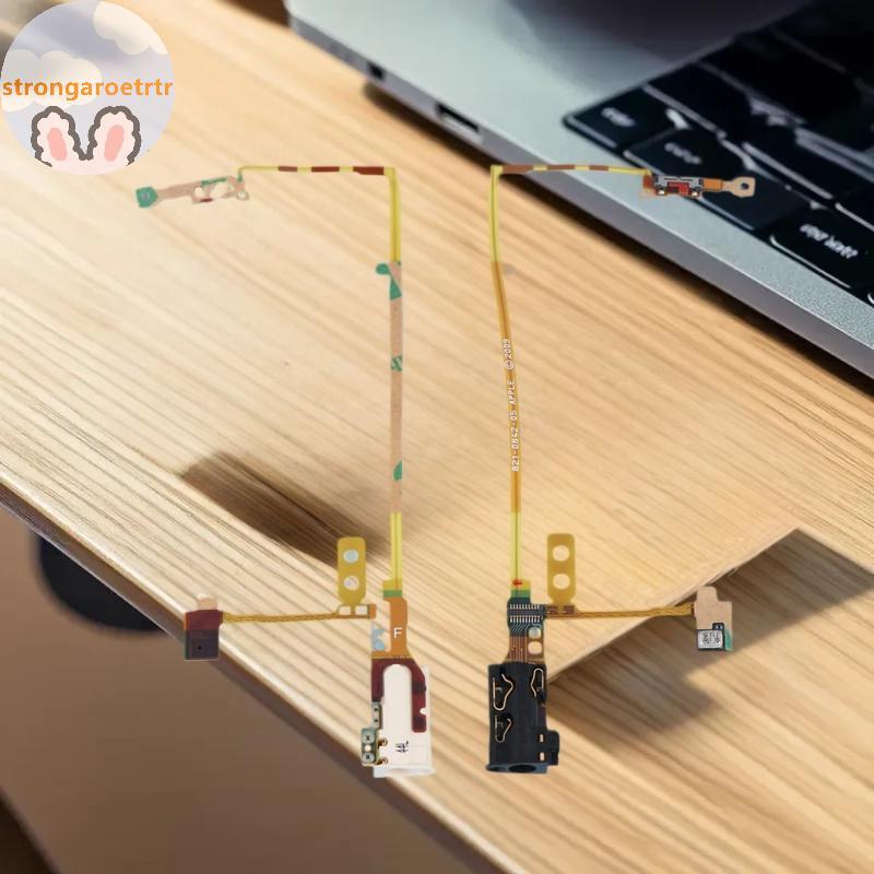 Strongaroetr สําหรับ IPod Nano 5 รุ่น 5 ck หูฟังแจ็คสีขาวผู้ถือเสียงสวิทช์ Micro โมดูลนุ่มสายซ่อม VN
