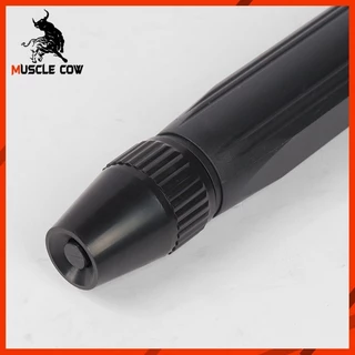 MUSCLE COW หัวฉีดน้ำทองเหลืองดำ ปรับน้ำ3รูปแบบ แรงดันสูง ล้างรถ/รดน้ำสวน ใช้งานอเนกประสงค์
