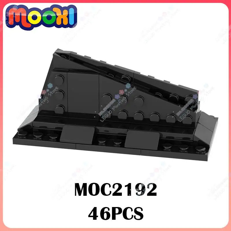 ขาตั้งโชว์ ​Moc Building Blocks ใช้งานร่วมกับ 75362 Starfighter เครื่องบิน Bracket ชุดประกอบของเล่นอ