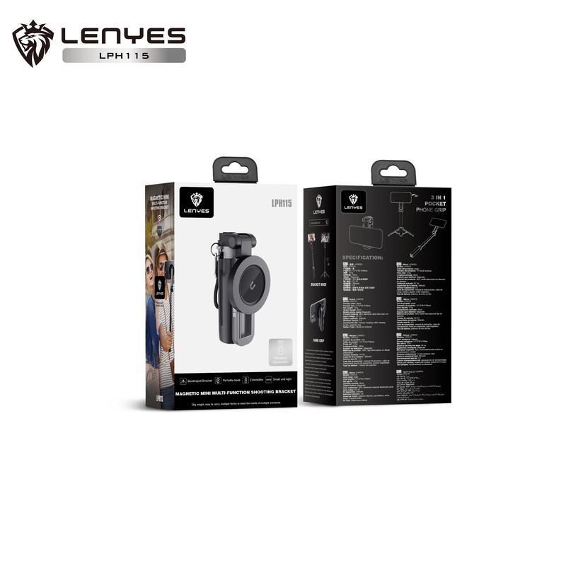 【LuzonBox Mall】Lenyes LPH115 ไม้เซลฟี่อเนกประสงค์ แบบเสริมความแข็งแรง มัลติฟังก์ชั่น รับประกัน 1 ปี