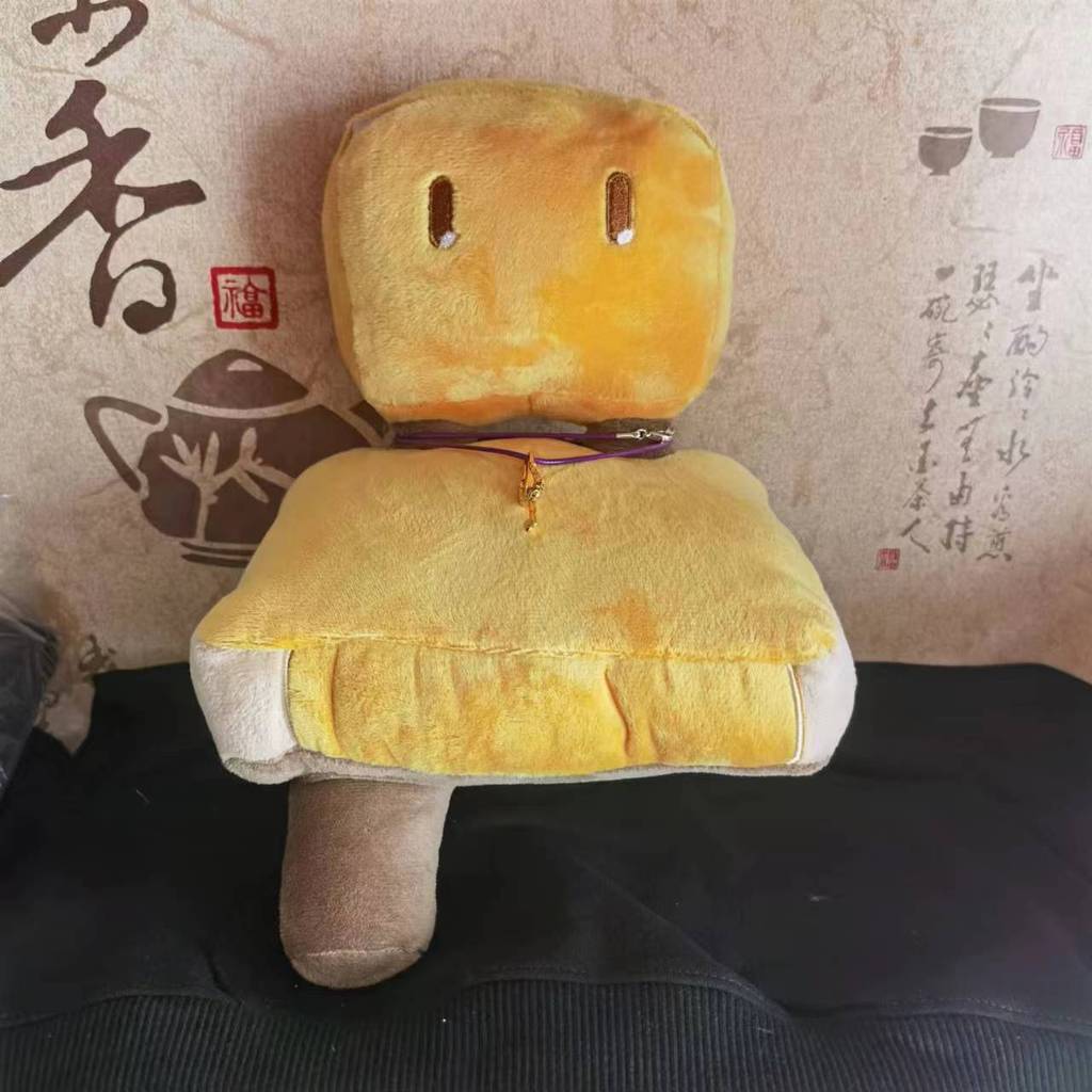 Suzuya Journey เก้าอี้ สินค้า Plush ของเล่น Meow Suzuya ในครัวเรือนแมวดําแมวสีขาว cos Props สตูลตุ๊ก