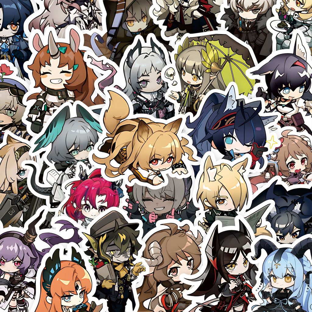 100ชิ้น/เซ็ต ❉ สติ๊กเกอร์ Arknights Series 02 ❉ สติ๊กเกอร์ DIY Fashion Doodle Decals