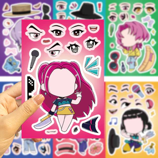 40แผ่นการ์ตูนแม่มดฮันเตอร์สติกเกอร์ประกอบ,ตกแต่งโทรศัพท์มือถือหลุมถ้วยน้ําสเก็ตบอร์ดสติกเกอร์พีวีซีกันน้ํา