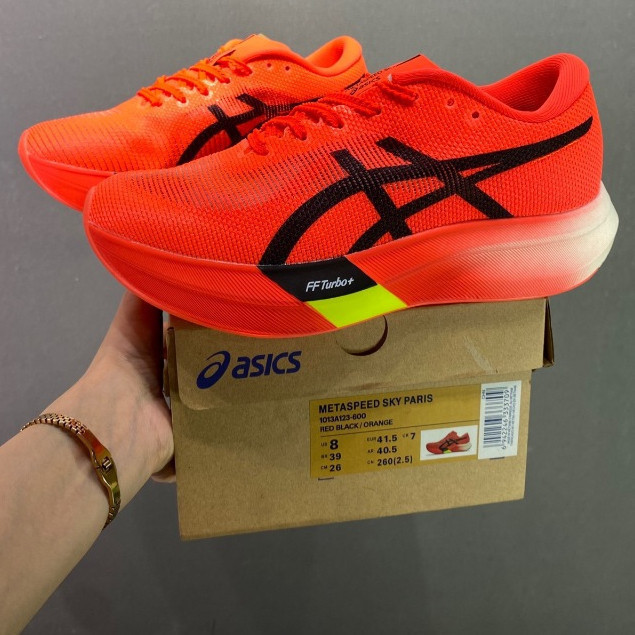 รองเท้าวิ่ง Asics Meta Speed Sky น้ำหนักเบา breathable กันกระแทกดีเยี่ยม เหมาะสำหรับทุกเพศ