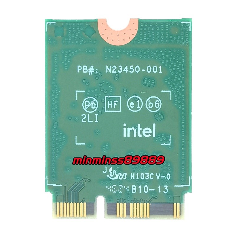 การ์ด WiFi 6 AX200NGW บัตร WiFi 2974Mbps อะแดปเตอร์ WiFi แล็ปท็อป M.2 บัตรเครือข่ายไร้สาย Bluetooth 5.2 - รูปที่ 3