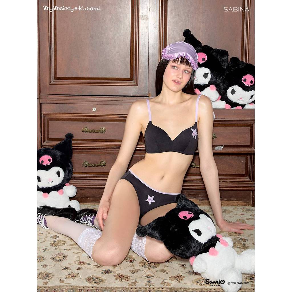 My Melody & Kuromi เสื้อชั้นในไร้โครง รหัส NBL26003