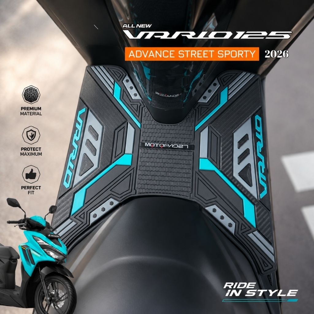 New Vario 125 พรม 2026 Premium Step Floor Vario 125 2026 ล่าสุด
