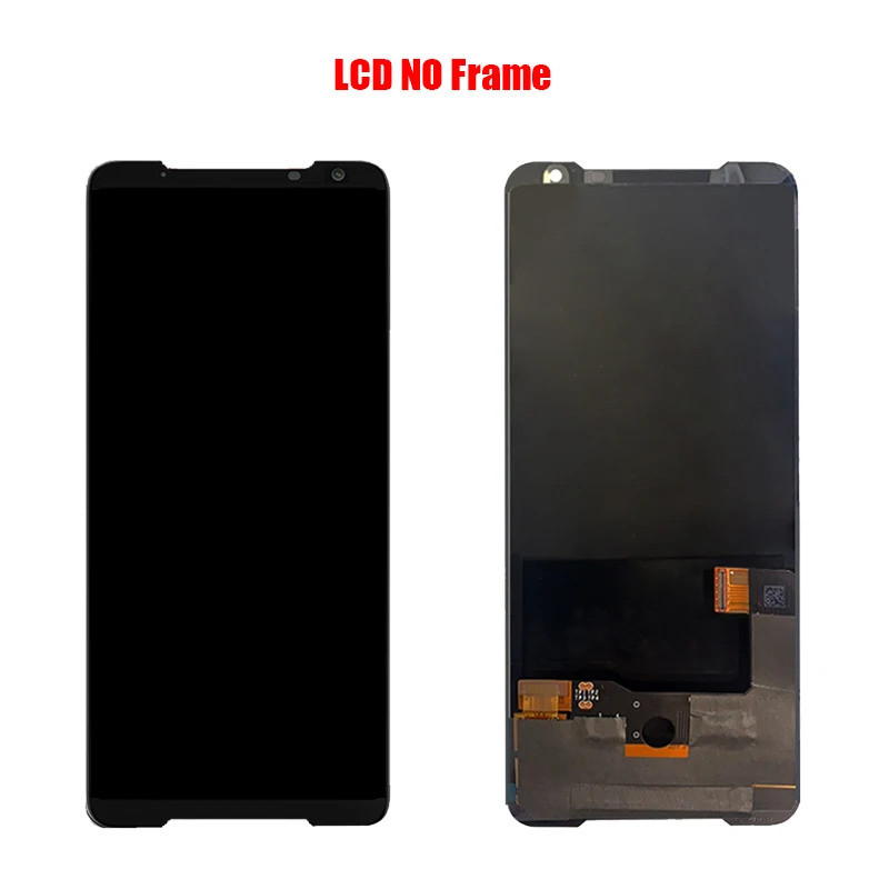 OEM จอแสดงผล LCD สําหรับ Asus ROG โทรศัพท์ II ZS660KL Phone2 ZS660KL หน้าจอ LCD Assembly Touch Glass