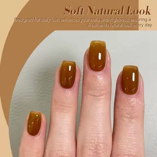 【Local】BORN RRETTY Caramel Mist Brown Jelly Gel ยาทาเล็บ Ice Clear Nude สีชมพูสี UV Soak Off เจลเคลือบเงาเล็บหยกเจล 15ml
