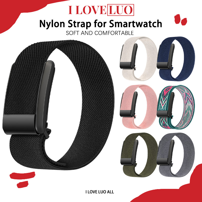 สายไนลอนอ่อน for Smartwatch Whoop 5.0 อุปกรณ์เสริมสร้อยข้อมือกีฬาที่ยืดหยุ่น for Smartwatch Whoop 5.0 Bands