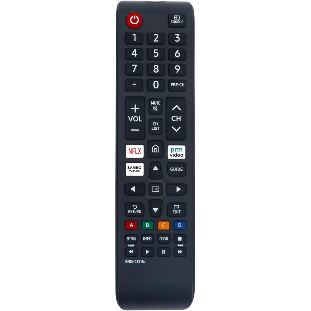 Allimity BN59-01315J เปลี่ยนรีโมทคอนโทรล IR เข้ากันได้กับ Samsung Crystal UHD 4K HDR สมาร์ททีวี TU69