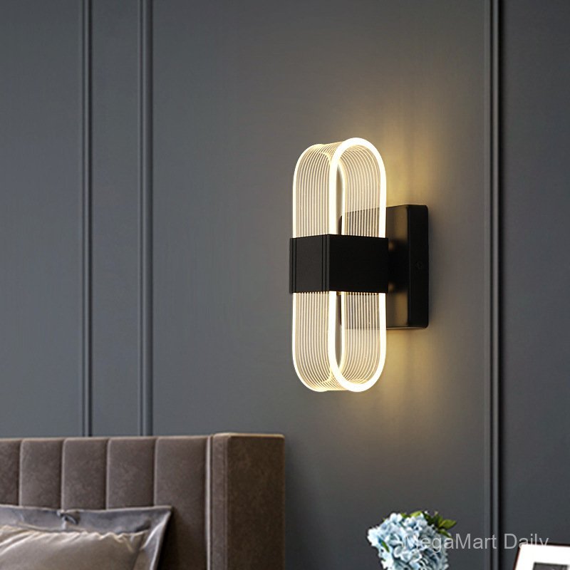 Linear light guide LED Bar Butterfly B&B Light Luxury Creative Living Room Bedroom Bedside Hotel Int