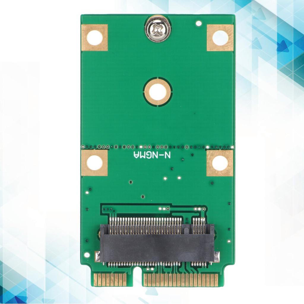 Lemendhk อะแดปเตอร์การ์ด M.2 NGFF SSD ถึง MSATA Hard Disk Converter Reader สําหรับ 2230/2242