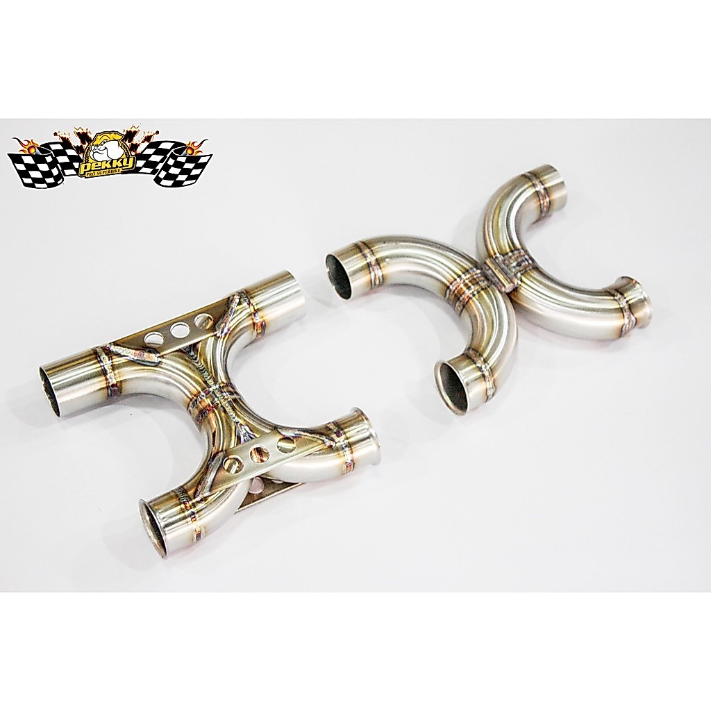 X-pipe และ U-pipe สำหรับ Triumph