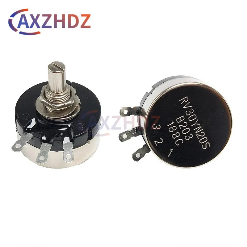 RV30YN20S B102 B202 B502 B103 B203 B503 B104 B105 1K 5K 20K 10K 100K 1M RV30YN 2W Single Turn Rotary