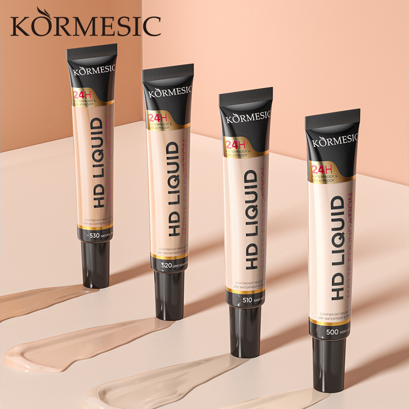 KORMESIC Dumbbell粉底Liquid foundation Chondant Yichen Makeup Qi CharWJG