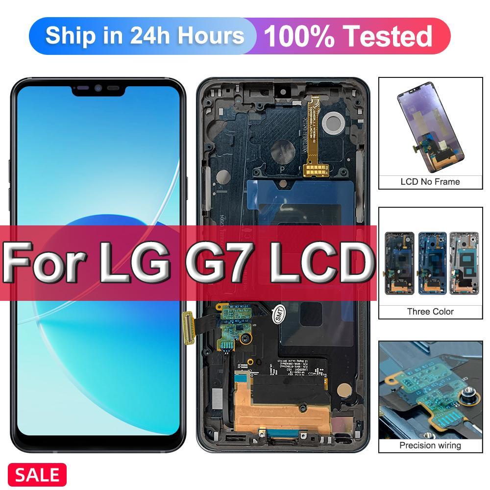 G7 หน้าจอสําหรับ LG G7 ThinQ G710EMW จอแสดงผล LCD Touch Screen Digitizer Assembly สําหรับ LG G7 จอแส