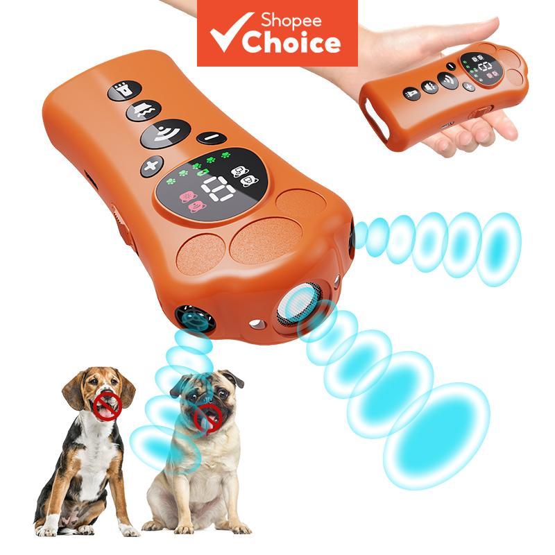อุปกรณ์ไล่เห่าสุนัข PawSafe ปรับคลื่นเสียงได้ ชาร์จไฟได้ ช่วยฝึกสุนัข