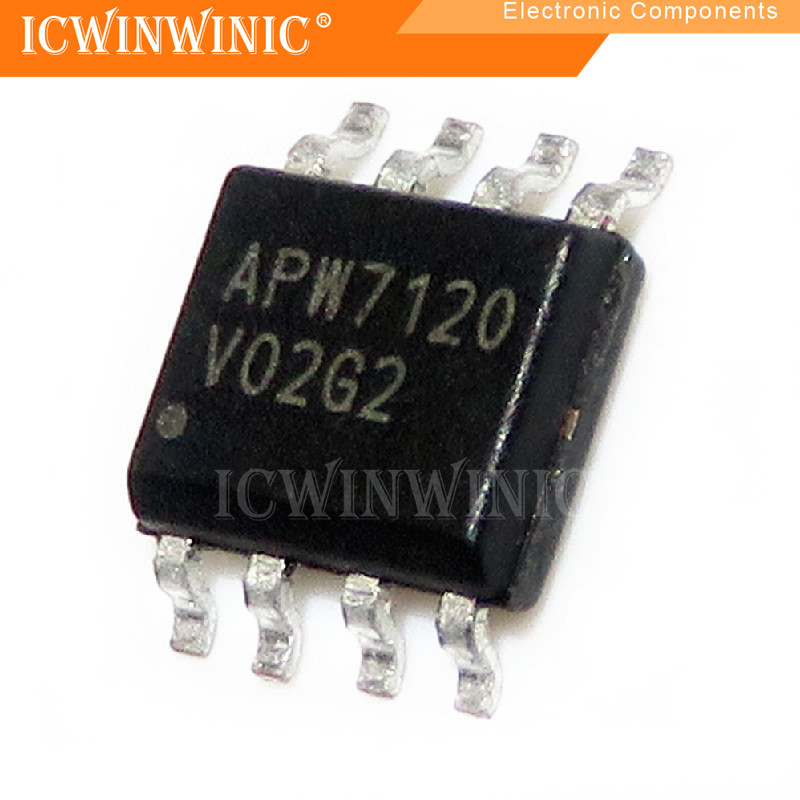5 ชิ้น APW7120KE-TRL APW7120 SOP-8 ส่วนประกอบอิเล็กทรอนิกส์