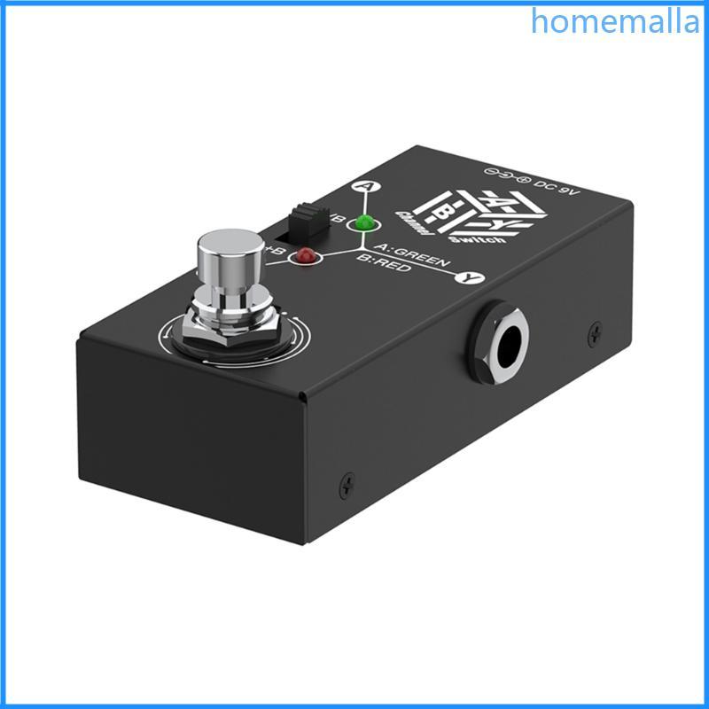 HO Guitar Effect Pedal True Bypass Guitar Pedal AB Box ABY Channel Switch AB Switch